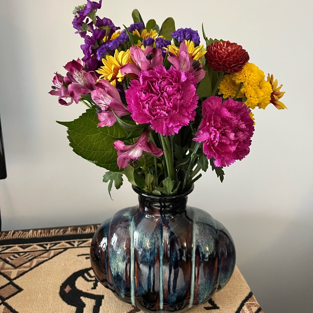 Glazed Pottery Vase